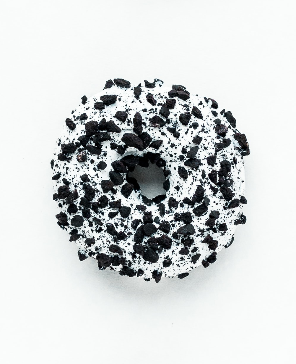 oreo crumble vanilla glaze